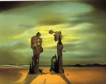 Salvador Dali : Archaeological Reminiscence of Millet's Angelus